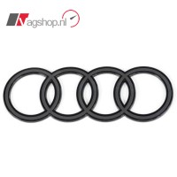 Audi A3/RS3/A6/Q5 antraciet achter embleem